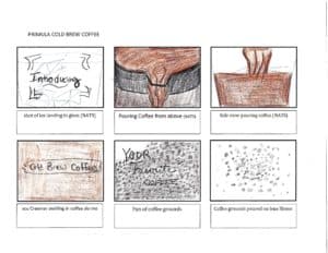 storyboard for video
