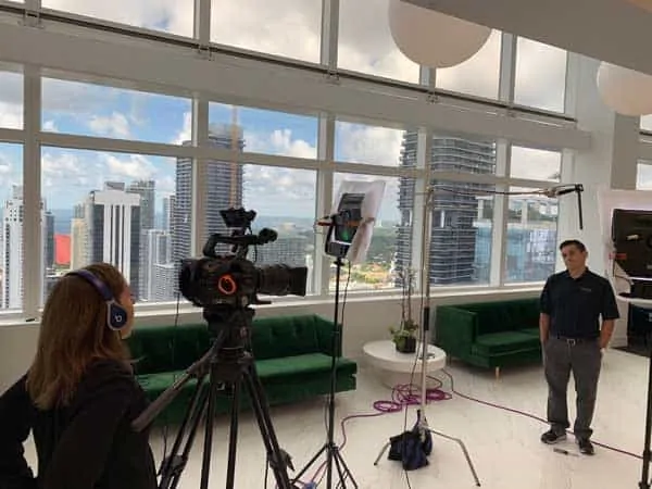 Miami video production corporate shoot
