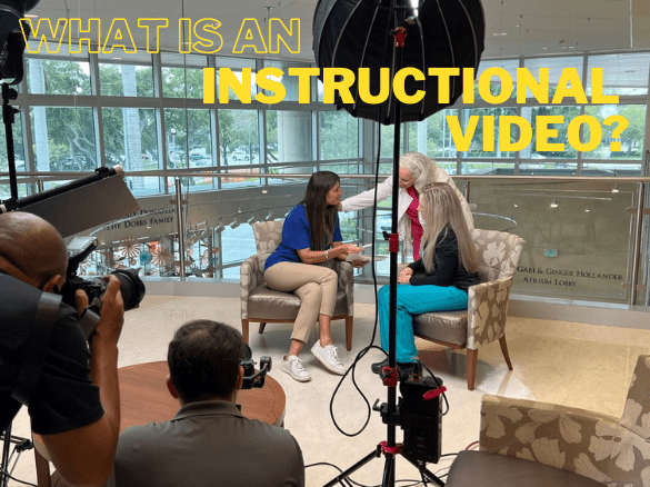 Instructional Video image, video production