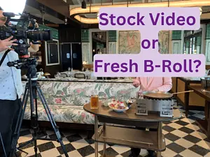 Stock Video vs Company-Captured video? Plum Productions