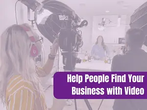 Elevate your local business with video thumbnail for plum productions blog